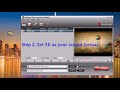 Convert Any 2D Movie to 3D Movies for 3DTV Media Players