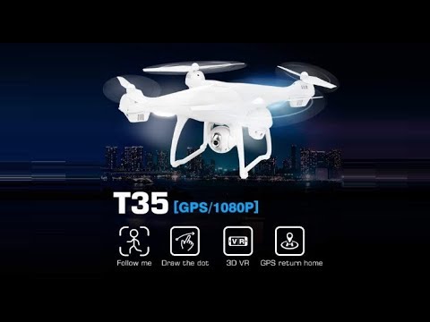 Potensic T35 GPS Drone RC Quadcopter 1080P CAMERA QUALITY Test Review