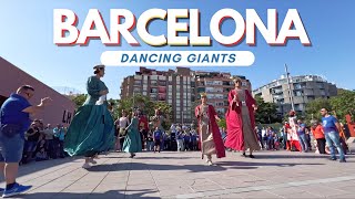 Dancing Giants of Catalonia: Festa Major de Santa Eulàlia Highlights 🎉🇪🇸 June 2024