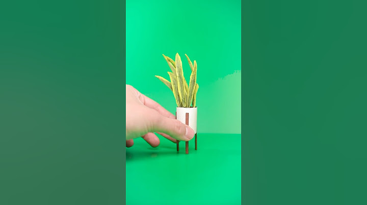 How I make paper plants 🪴