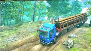 OffRoad Cargo Truck Games : Real Truck Simulator - Android Gameplay - Dania Gameplay screenshot 2
