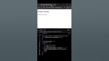 𝐉𝐚𝐯𝐚𝐒𝐜𝐫𝐢𝐩𝐭 𝐒𝐭𝐫𝐢𝐧𝐠 𝐂𝐨𝐧𝐂𝐚𝐭() |#javascript #js #concat #strings #method #html #css @Educationslearning