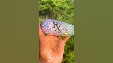 Bling Rhinestone Pill Case 💊✨ | Custom Made by Hand #healingthroughart #rhinestoneartist