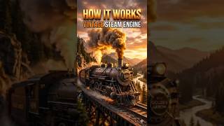 How a Vintage Steam Engine Actually Works | The Mechanical Marvel #steamengine #vintagesteam # ai