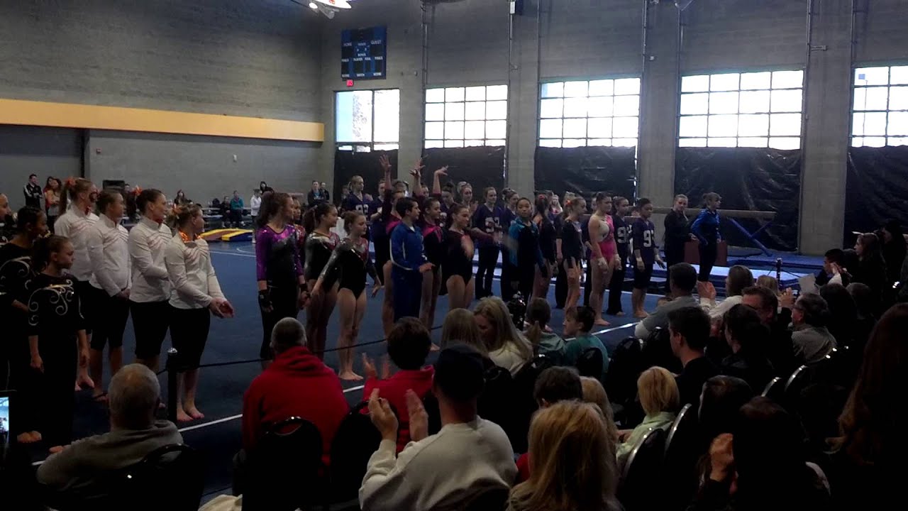 Vegas Cup Gymnastics March In February 9, 2013 YouTube