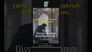 [SHORT] Kapan Disyariatkan Shalat Istikharah - Ust Badru Salam, Lc