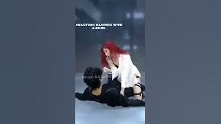 Chaeryoung (Itzy) reaction to her sister Chaeyeon (Ex IZ*ONE) dancing with a dude