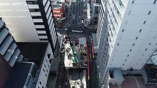 CRL Link Alliance Aotea Station Drone Footage June 2021