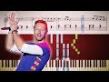 Coldplay - Fix You - EASY Piano Tutorial + Sheets