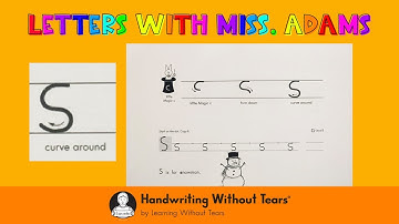 Handwriting Without Tears - Magic c (Lowercase "s")