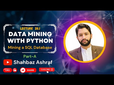 20.1 Mining a SQL Database - Part-A | Data mining with Python in English #python #datamining