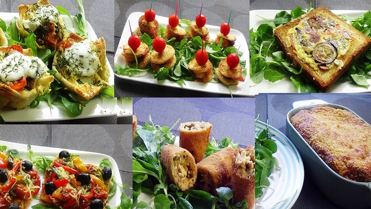 6 Idees De Recettes A Base De Pain De Mie Youtube