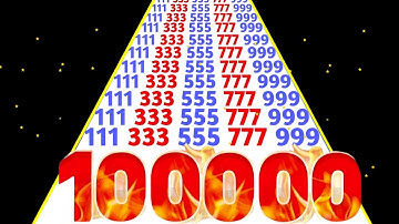 NUMBER RUN shooting infinity 🆚 Number master run & merge 2048 Gameplay part 30