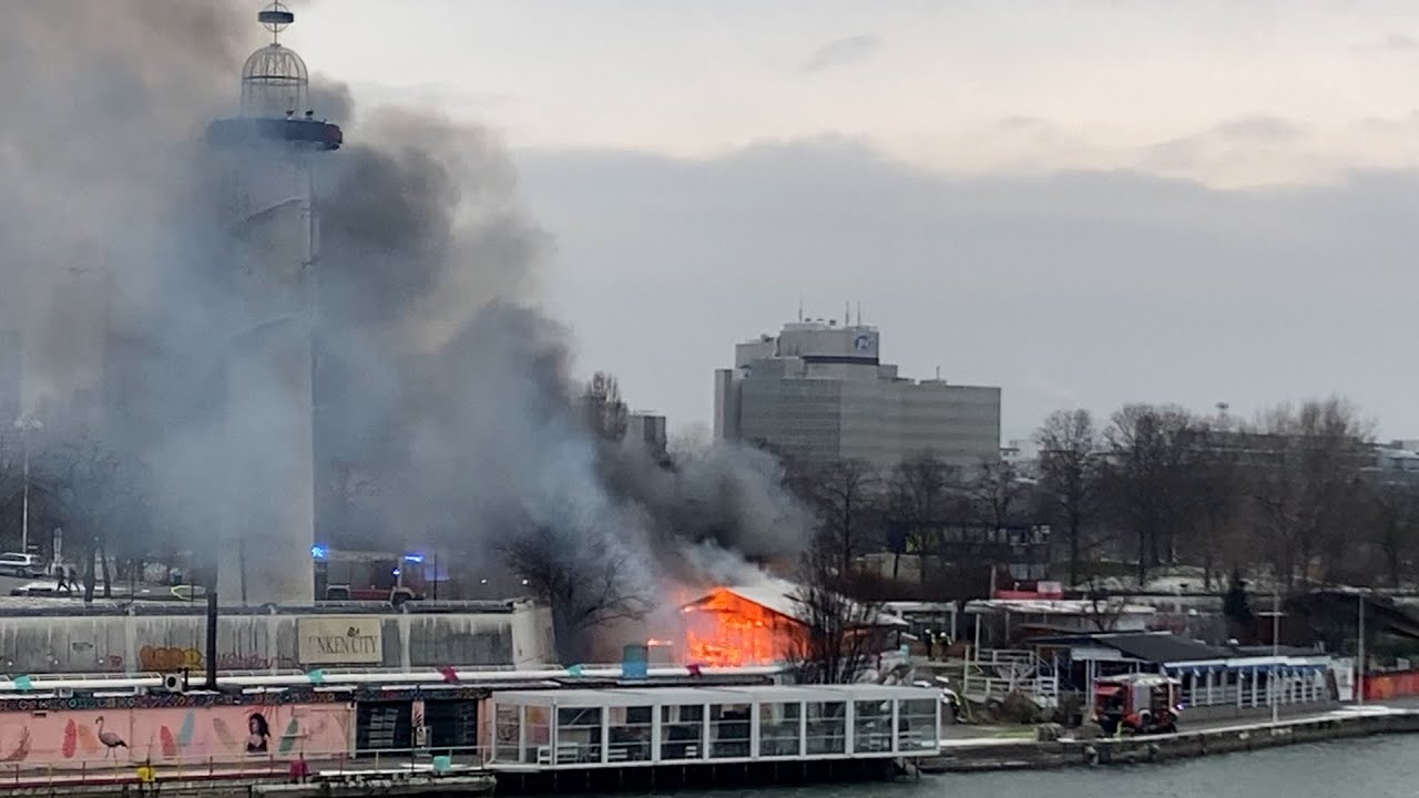 Brand in der 