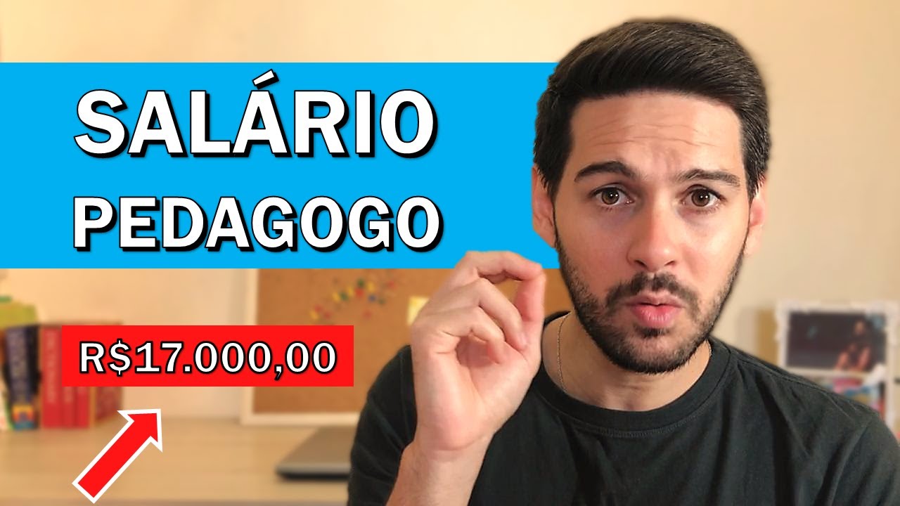 SALÁRIO DE PEDAGOGO (CURSO PEDAGOGIA) - YouTube
