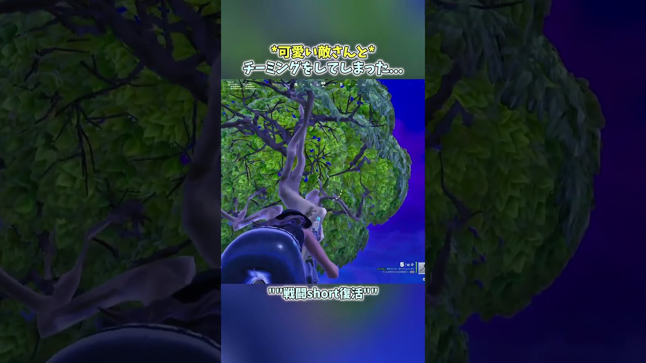 エンジョイのつもりが……#fortnite #フォートナイト #shorts