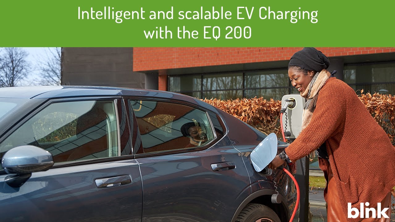 Intelligent & Scalable EV Charging with the Blink EQ 200!