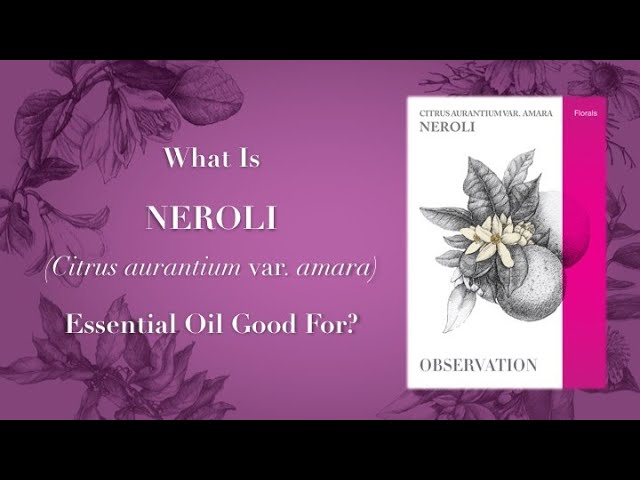What is Neroli Essential Oil Good For?