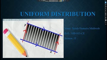uniform distribution example | continuous probability distribution | #SMH
