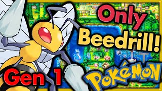 Can I Beat Pokemon Red with ONLY BEEDRILL? 🔴 Pokemon Challenges ► NO ITEMS IN BATTLE