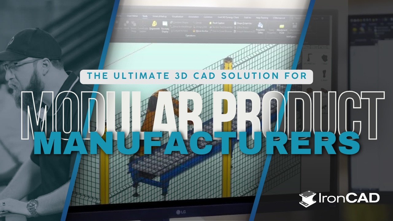 IronCAD: лучшее решение 3D CAD для производителей модульной продукции