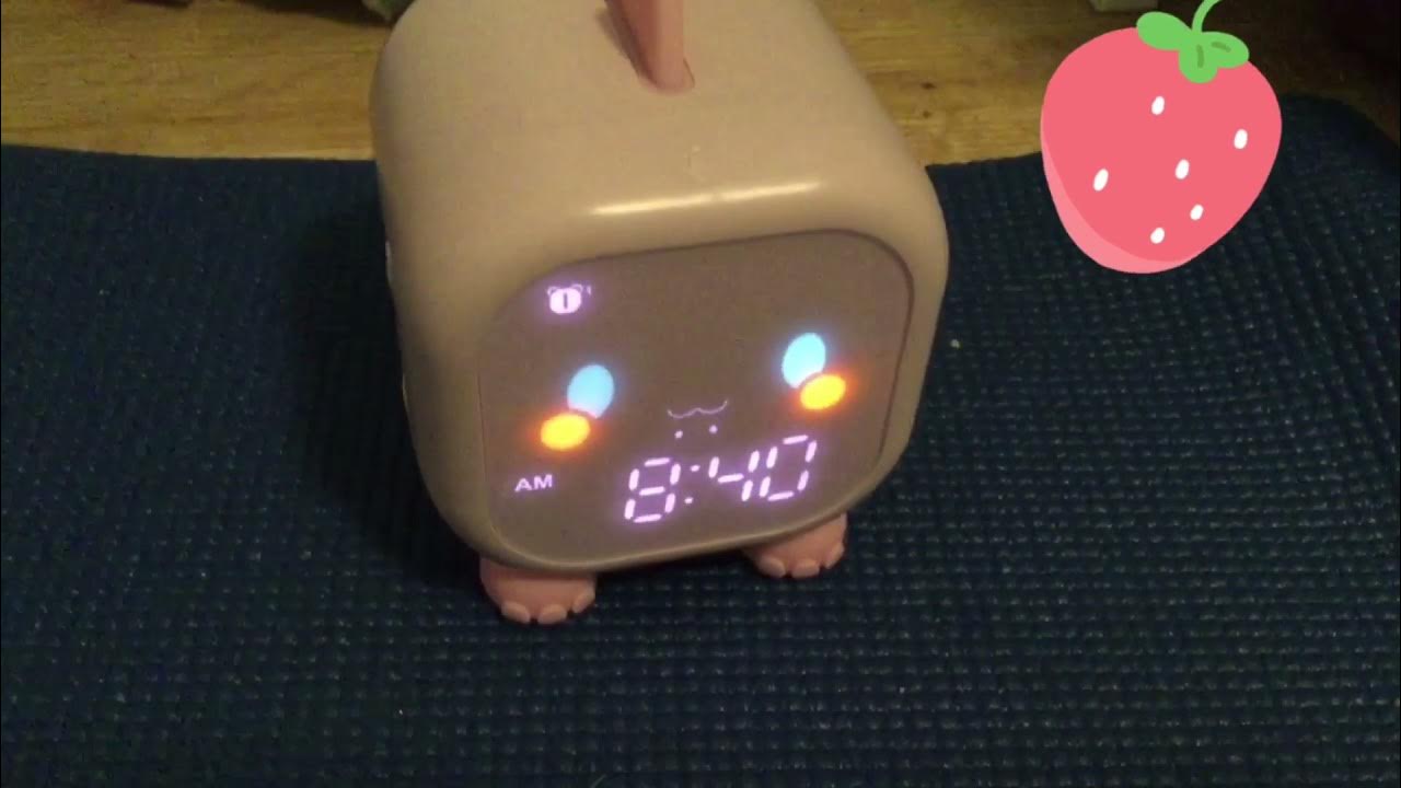 Unboxing new kawaii dinosaur alarm clock! (funny dinosaur alarm clocks