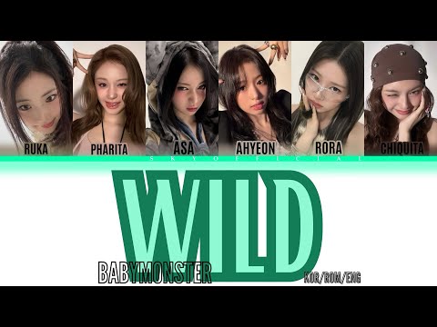 WILD Lyrics Color Ot 6 BABYMONSTER