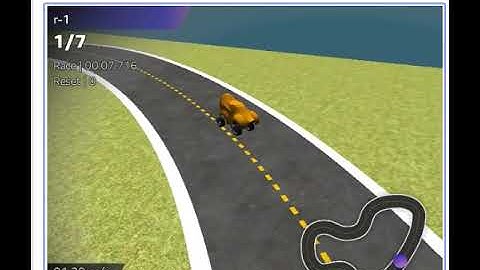 DeepRacer - model 200703-04 evaluation run