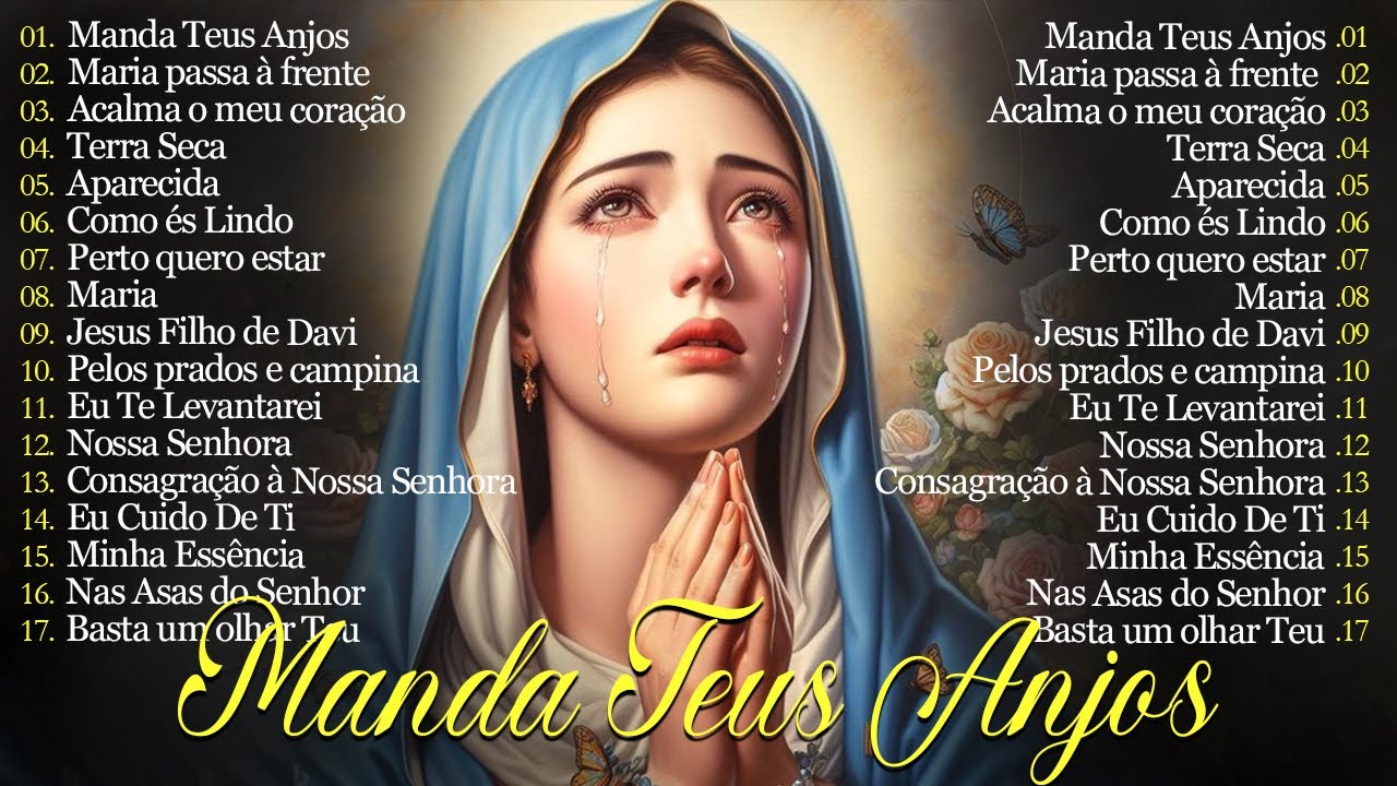 Jornada Espiritual Canções Católicas que Conectam Céu e Coração | Manda Teus Anjos,Aparecida.....