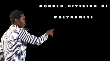 Modulo division of polynomials.