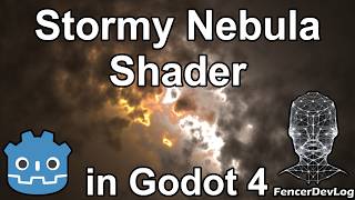 Godot 4: Stormy nebula shader (tutorial)