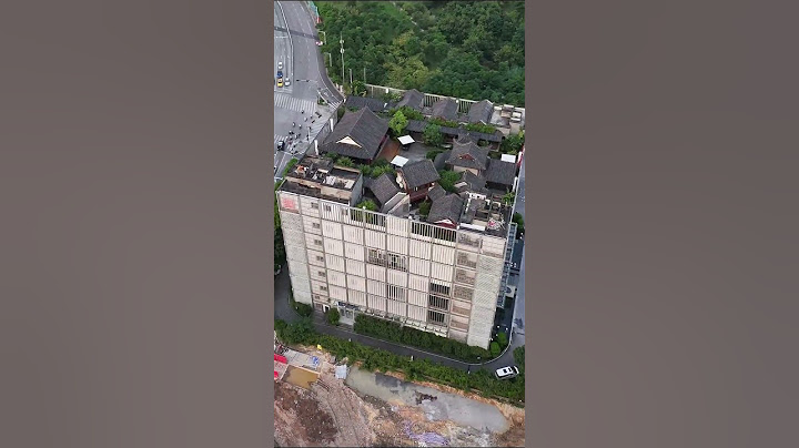 廣西最牛設計，竟在樓頂建中式四合院，到底什麽樣的人才能擁有，這樣的設計你覺得怎麽樣？#神秘 #四合院 #奇觀 #不可思議 #旅行推薦官