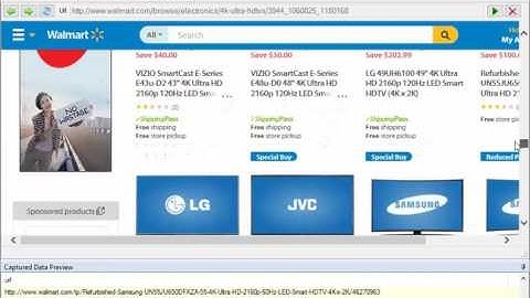 Scraping product URLs from eCommerce websites using WebHarvy