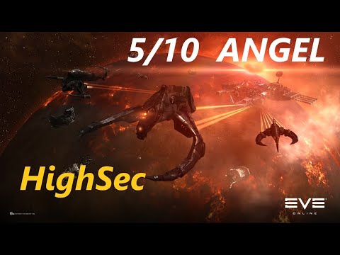 5/10 Ангельские эскалации в Хайсеке Eve Online