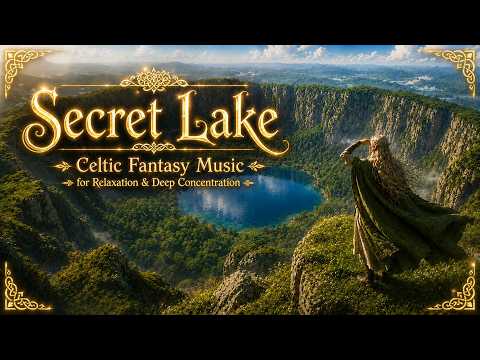 Secret Mountain Lake 🌿 Celtic Fantasy Music for Relaxation & Deep Concentration