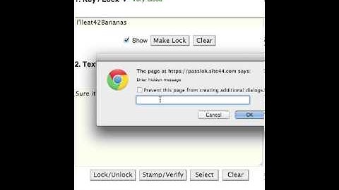 PassLok: using Decoy mode