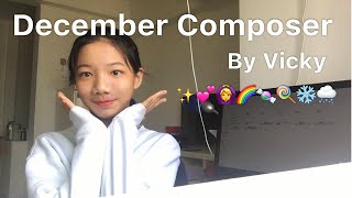 [Original Music by JUNIOR SCHOOL STUDENT]//December composer