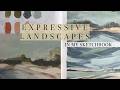 Why I Use a Limited Colour Palette for Expressive Landscape Painting