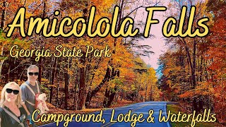 Amicalola Falls State Park - Waterfall - Lodge - Campground Drive Through - Dawsonville Georgia