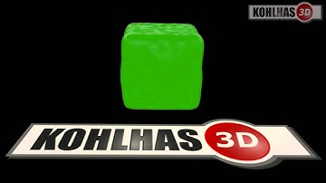 LOGO ANIMATION - BLENDER 2.62 & CYCLES - Particels - Force Fields - Soft Body - KOHLHAS-3D