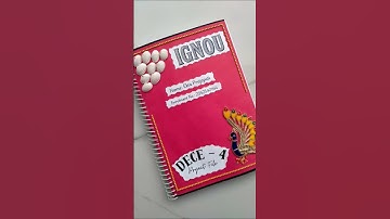 IGNOU DECE Project File 2025 ✨ Handwritten, Customized & 90+ Marks Guaranteed! #ignoudece #ignou