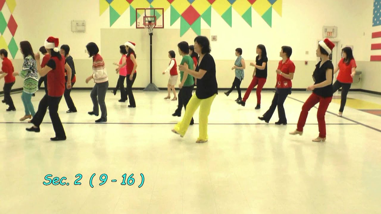Jingle Bell Swing Cato Larsen Line Dance YouTube
