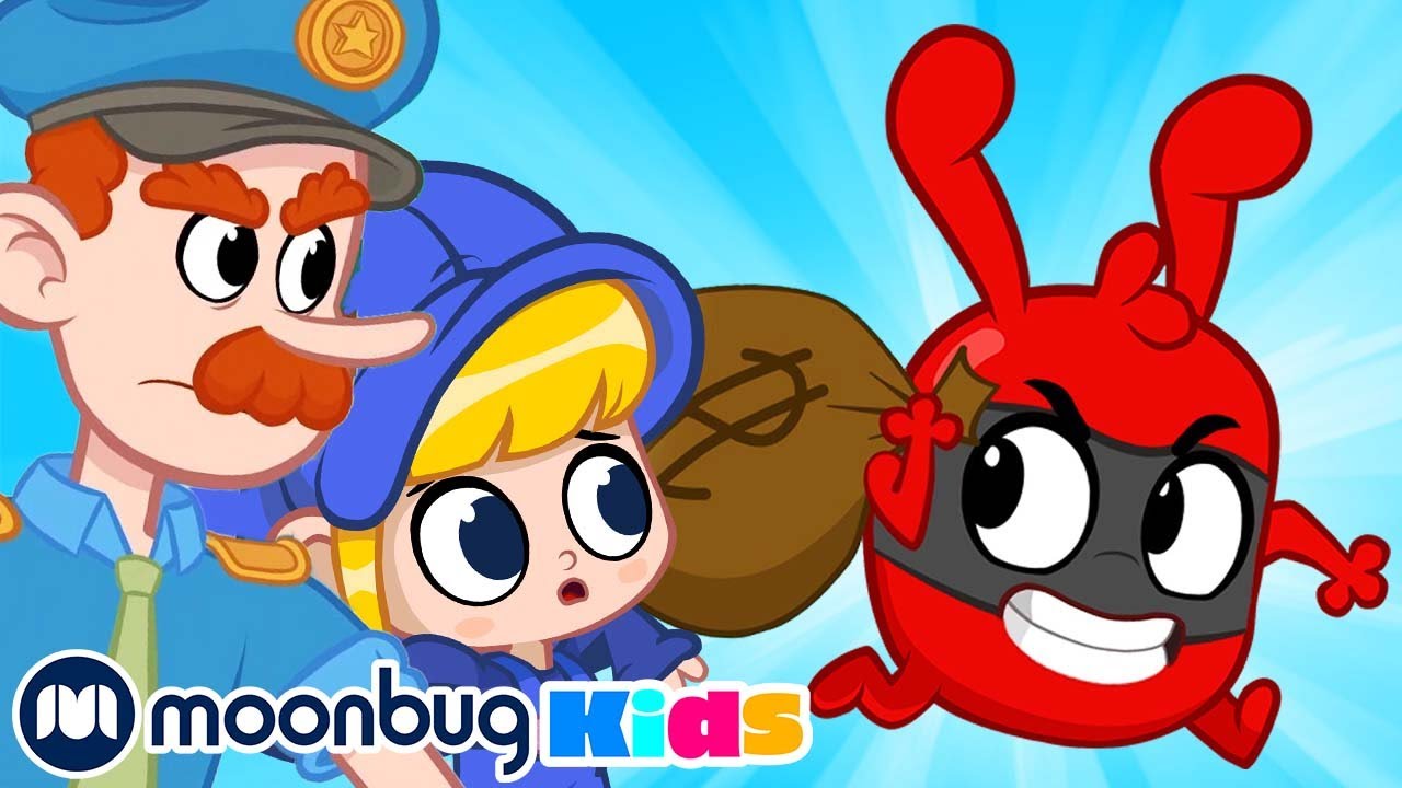 ⁣@MorphleenEspanol - ¡Morphle Roba un Banco! | Caricaturas | Moonbug Kids en Español
