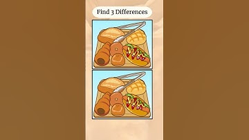 Spot 3 Differences #104  #spotthedifference #braintest #puzzle #findthedifference