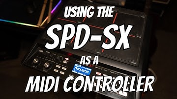 How to Use the Roland SPD-SX as a Midi Controller (Steven Slate Drums 5)