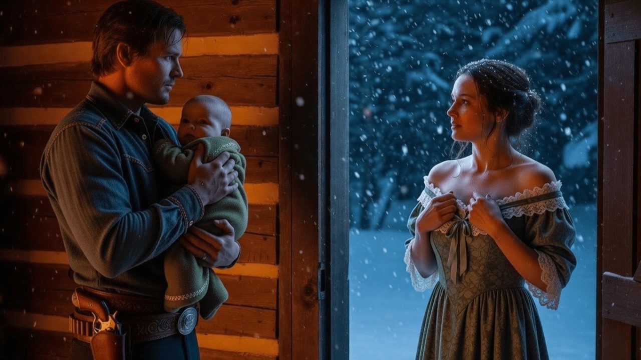 Dziecko owdowiałego ranczera umierało — aż sąsiad zapukał i rzekł: „Pozwól mi ją nakarmić” |