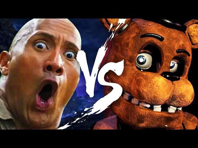 The Rock vs. Freddy Fazbear [MEME Fight Night] 