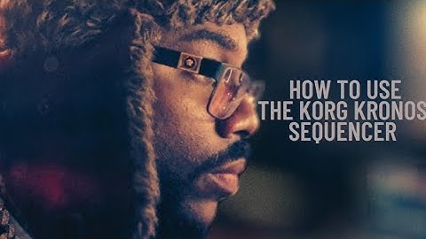 How to work the Korg Kronos Sequencer easy setup