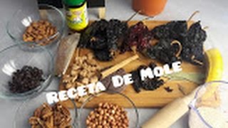 Receta de Mole / medidas exactas