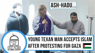 Young Texan Man Accepts Islam After Protesting for Gaza | Shaykh Dr Yasir Qadhi